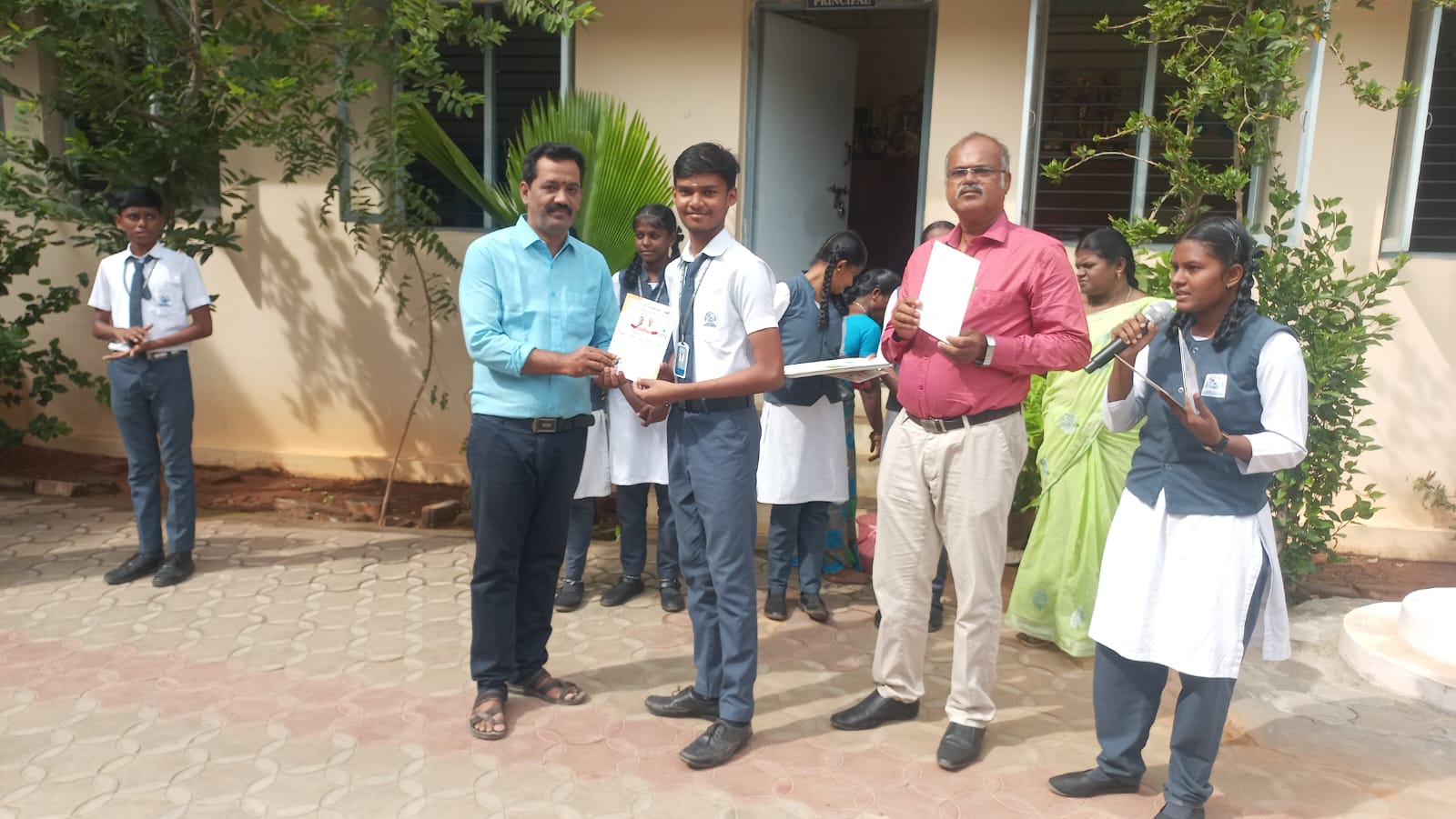 That’s excellent news! Congratulations to K. Manikandan for winning the 2nd prize in 3D Drawing and V. Monisha for securing the 3rd prize in Calligraphy at the 26th Jaycee Talentia 2024. Their achievements are a testament to their hard work and talent.